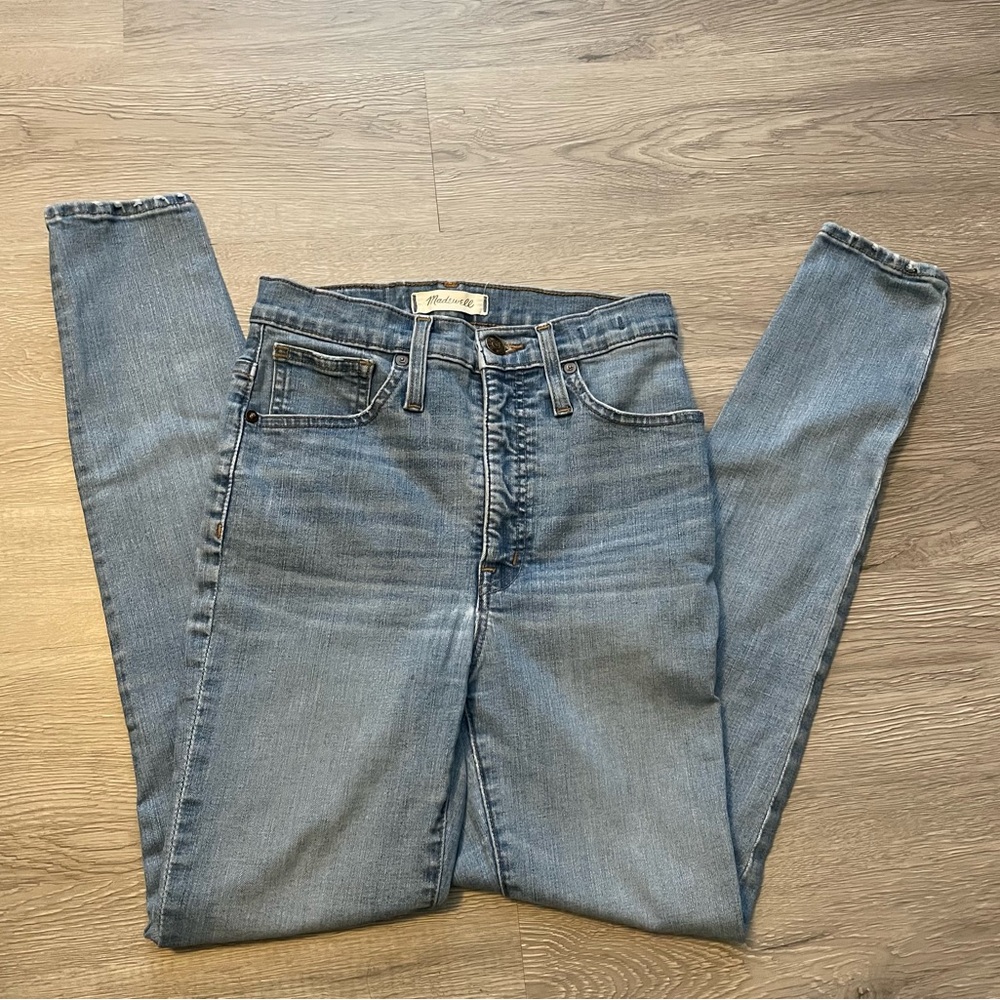 Women’s Madewell 11” High Rise Skinny Jeans Size 25